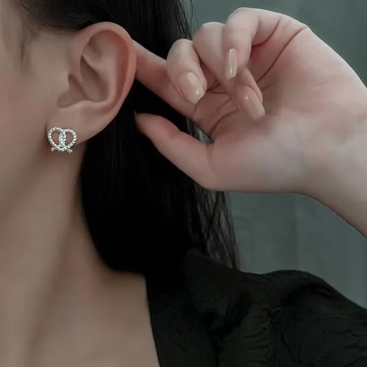Pendientes de nudo retorcido