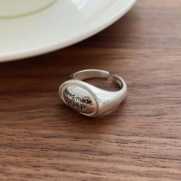 925 Sterling Silver Soap Ring