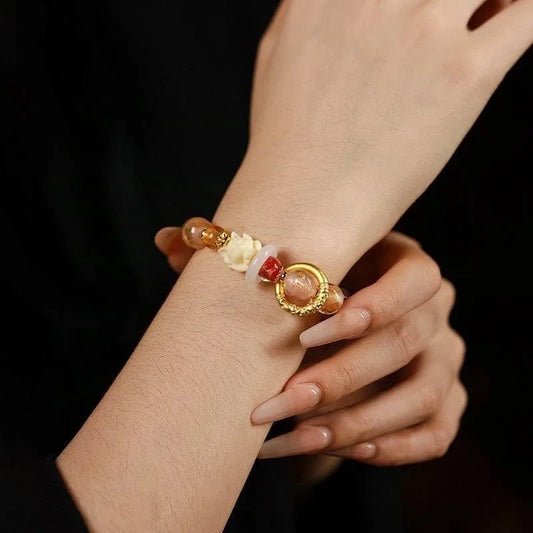 Pulsera con abalorios "Encanto Oriental"