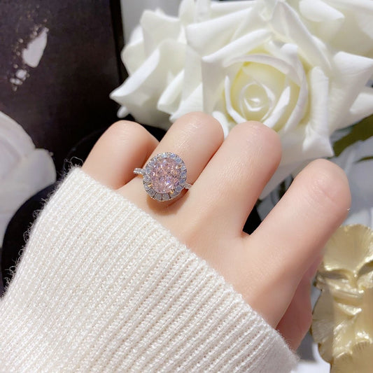 Pink Aurora Ring