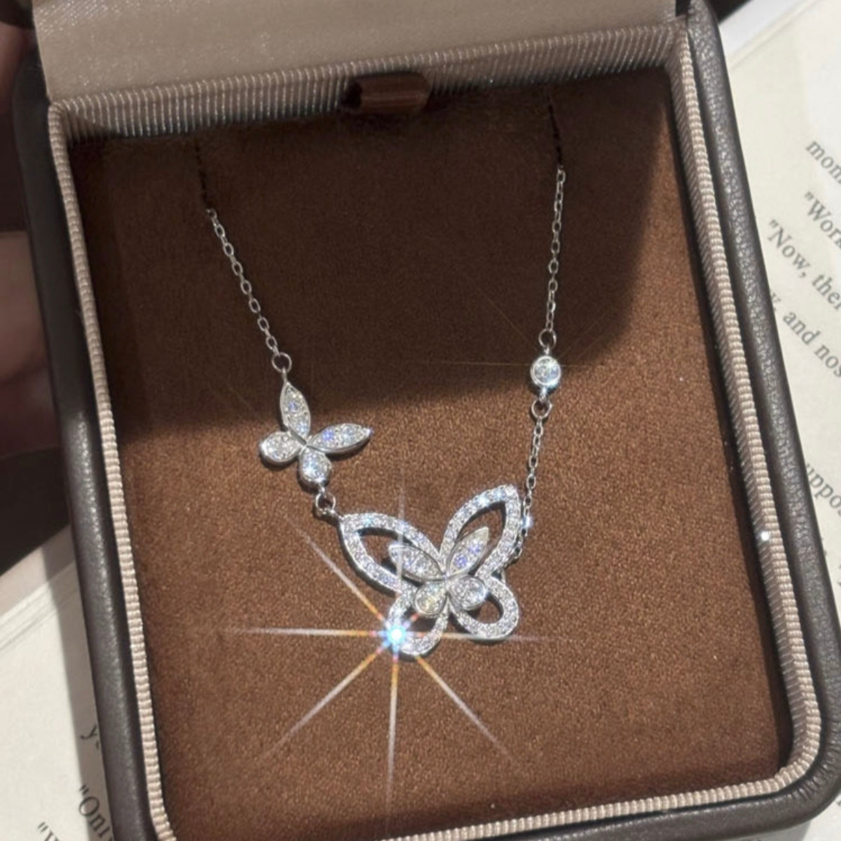 Celeste Butterfly Necklace