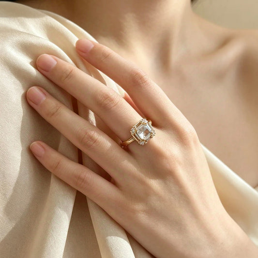 Celeste Radiance Ring