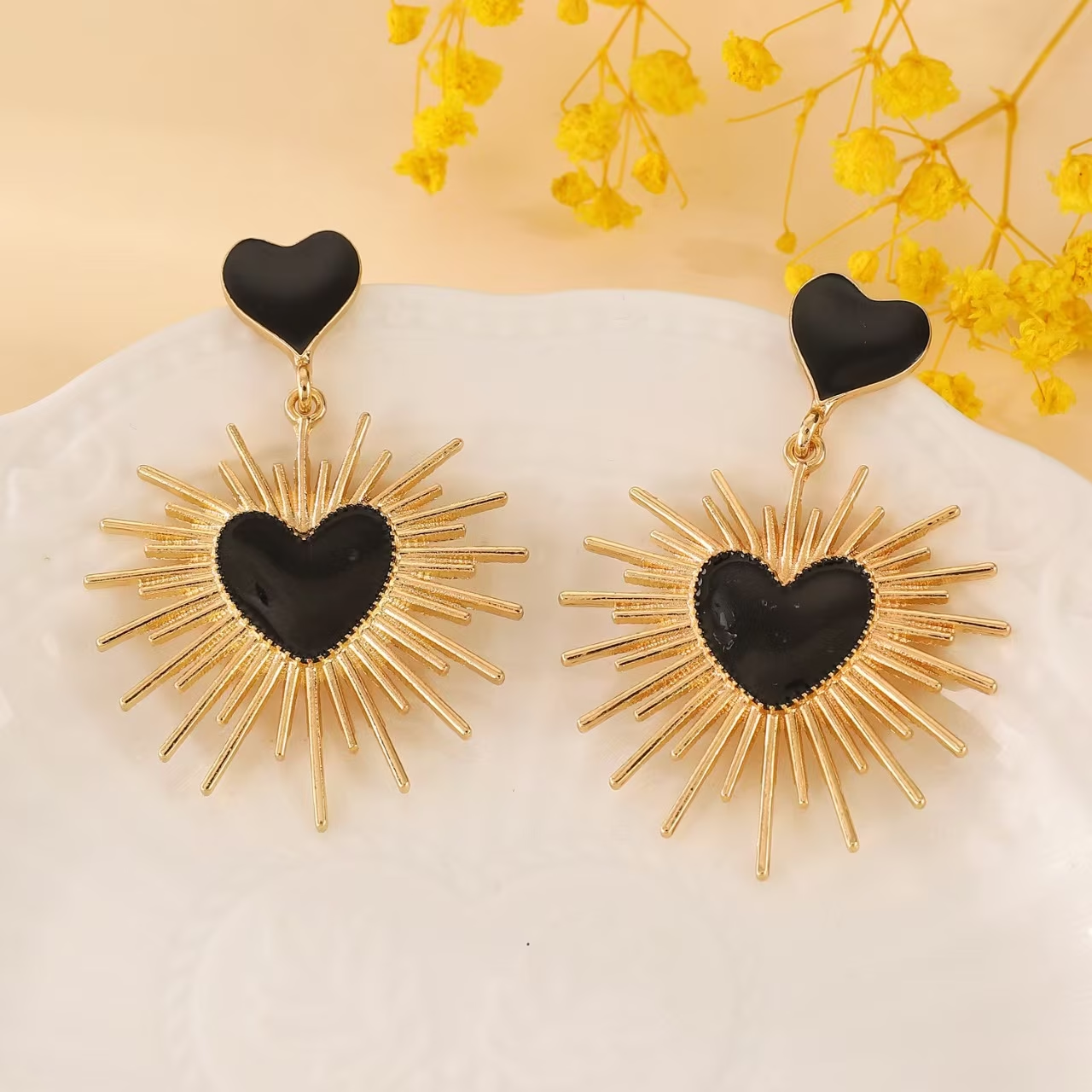 Heartburst Earrings