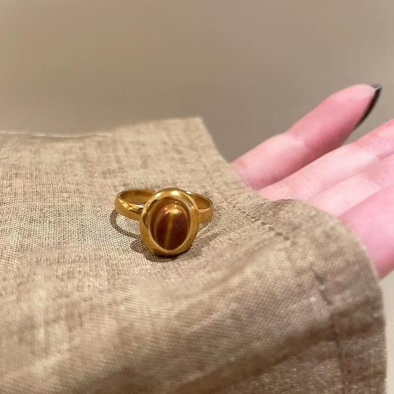 Tiger Eye Flow Ring