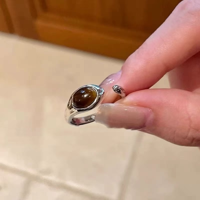 Serpent Eye Open Ring