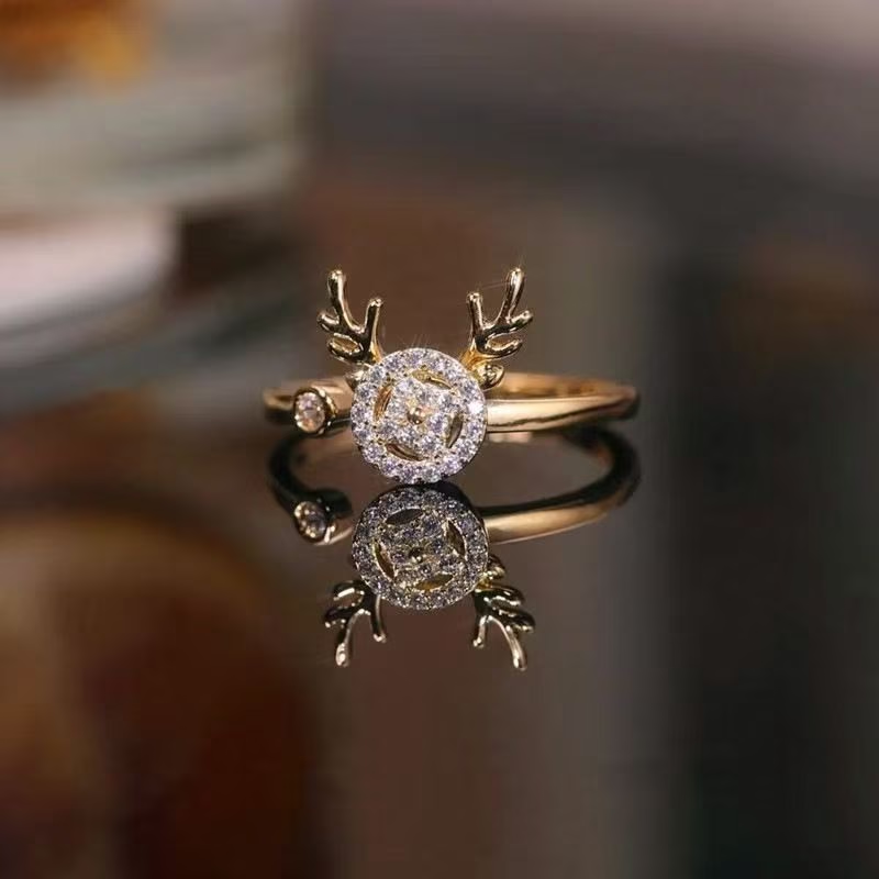 Bague Rotative Antler de Renne