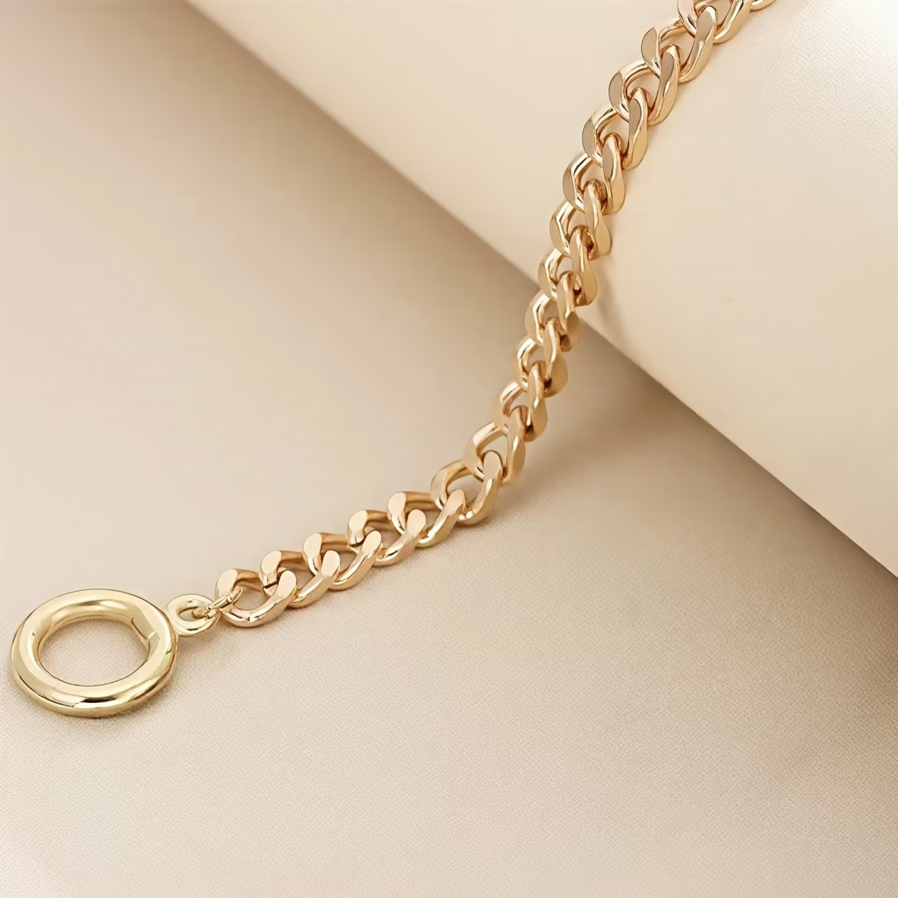 Bracelet à fermoir lien