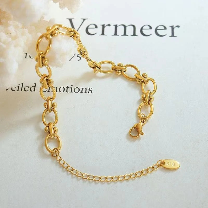 Cold Wind Thick Chain Bracelet