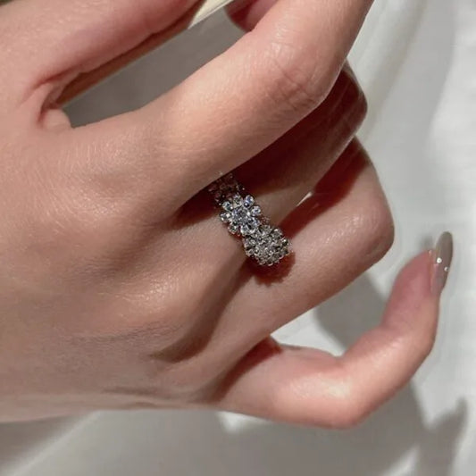 Anillo floral Tejedor del Destino