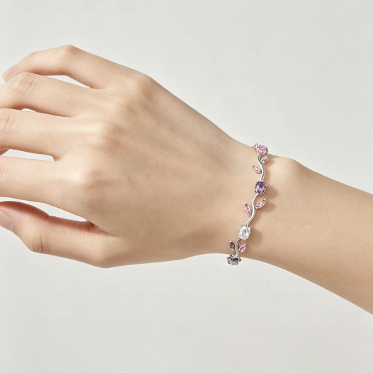 Lavender Vine Bracelet