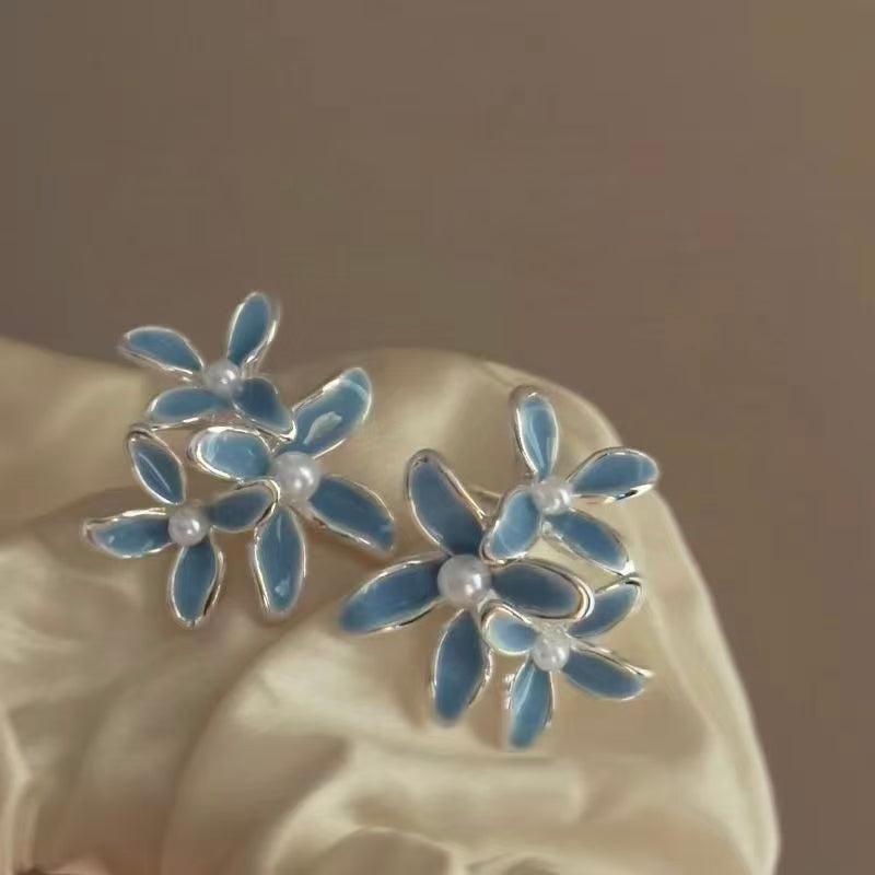 Azure Bloom Earrings