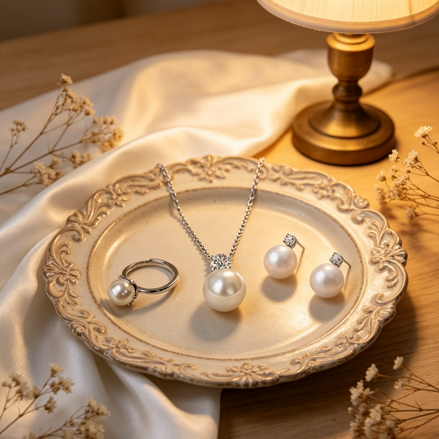 925 Sterling Silver Ocean Whisper Set