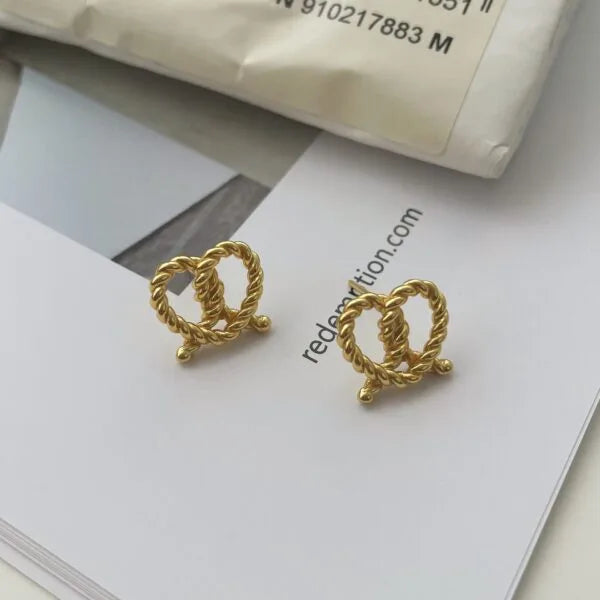 Boucles d'oreilles Twist Knot