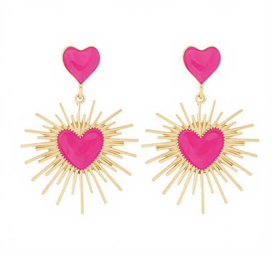Pendientes Heartflare Statement