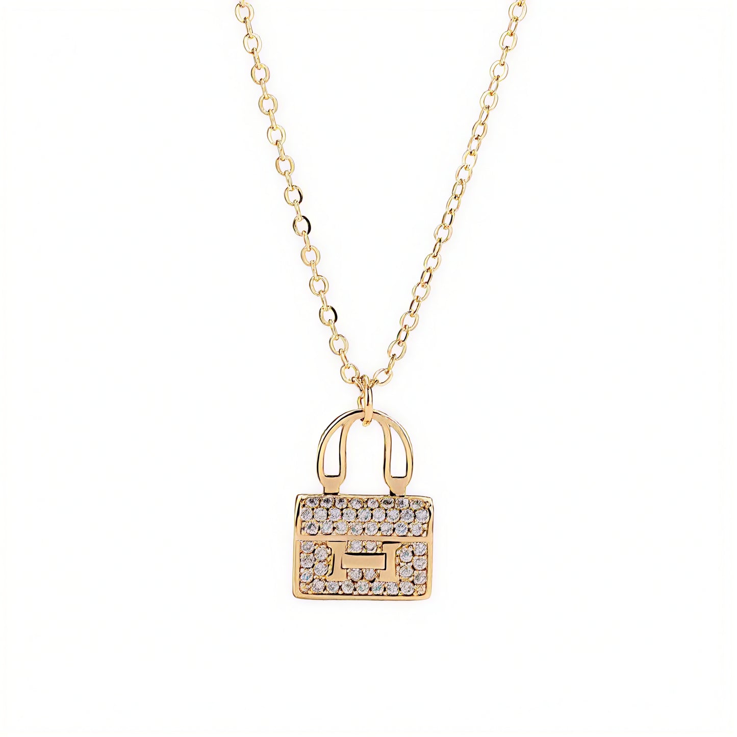 Gleam Purse Pendant Necklace