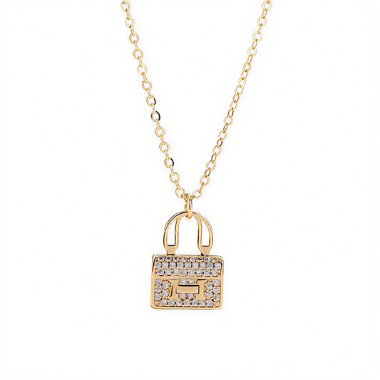 Gleam Purse Pendant Necklace