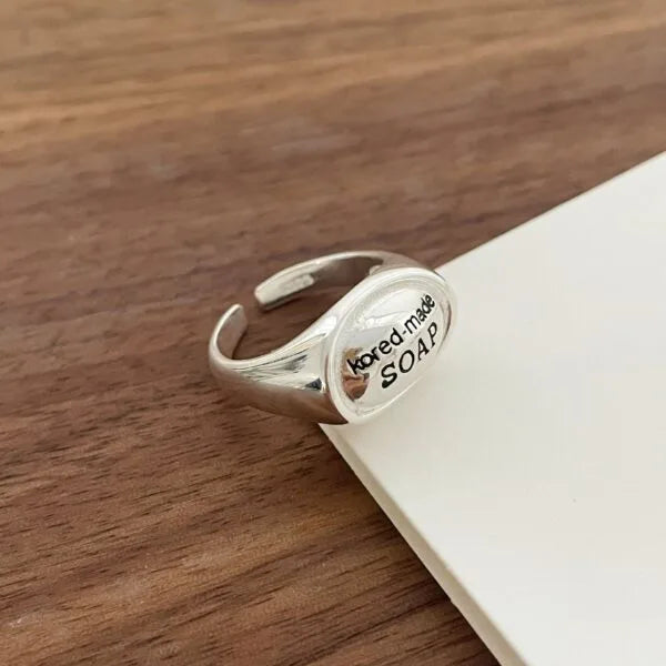 925 Sterling Silver Soap Ring