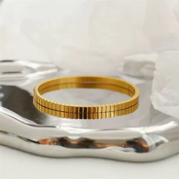 Modern Minimalist Striped Bracelet