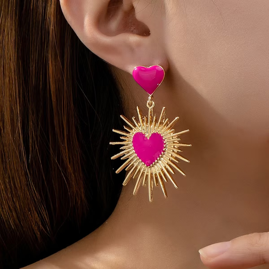 Pendientes Heartflare Statement