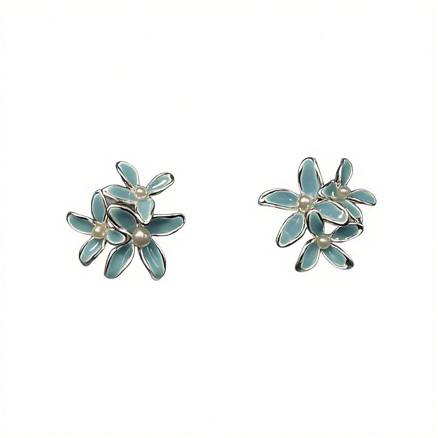 Azure Bloom Earrings
