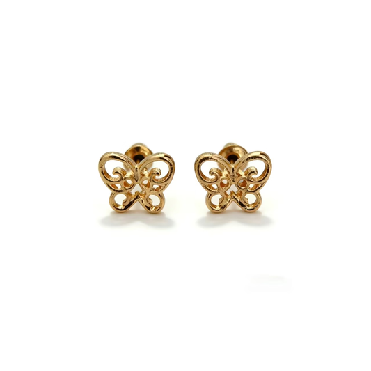 Pendientes de Mariposa Filigrana