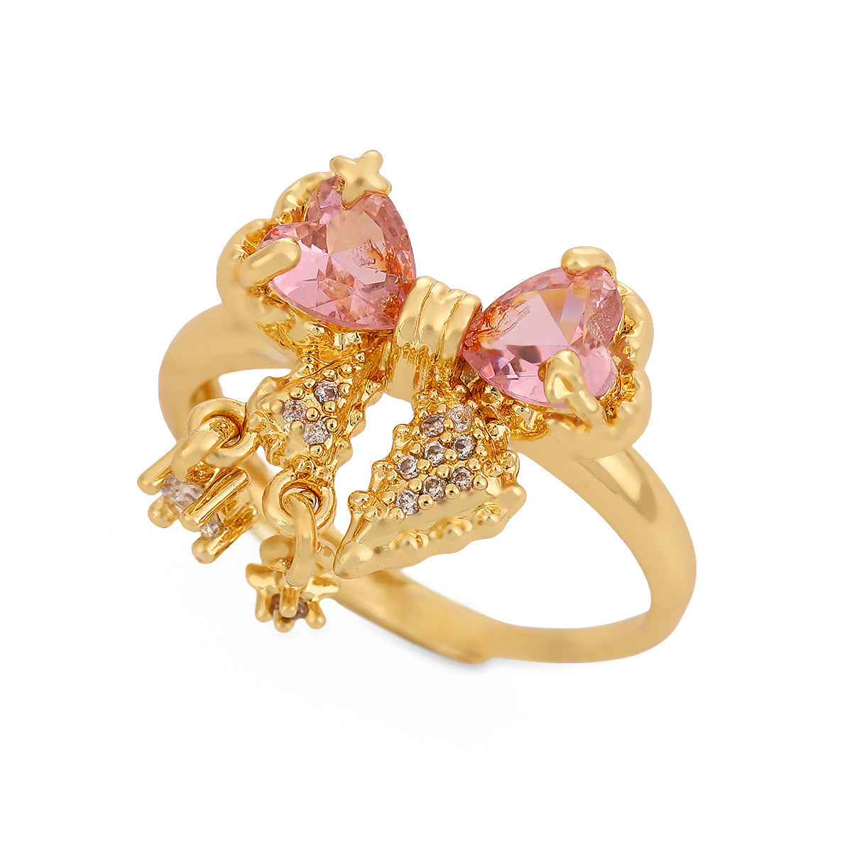 Sweet Bow Set (Earrings / Necklace / Ring)