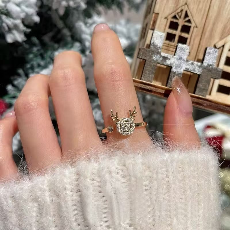 Bague Rotative Antler de Renne