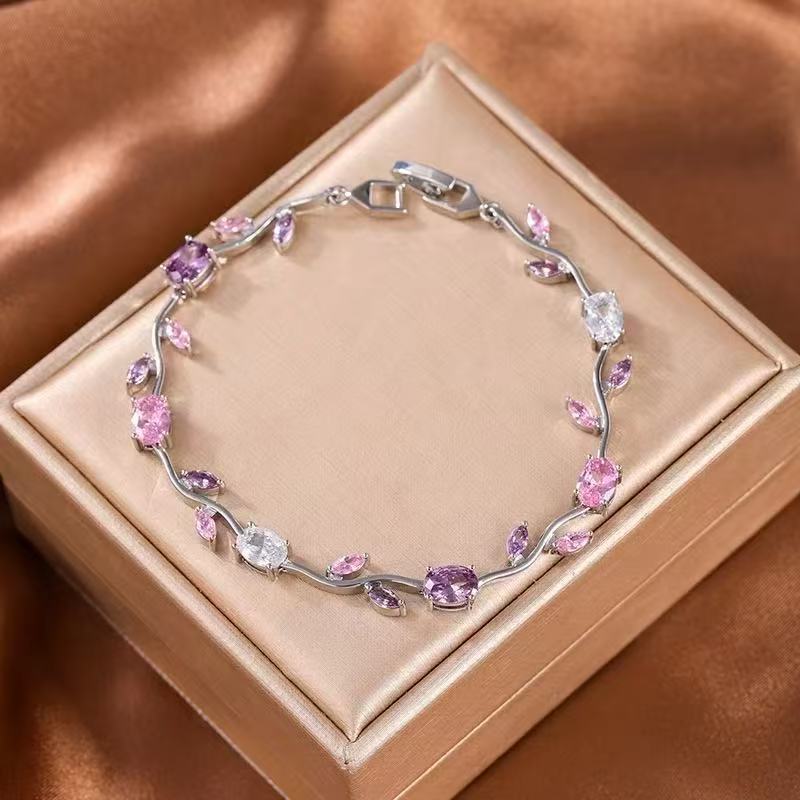 Lavender Vine Bracelet