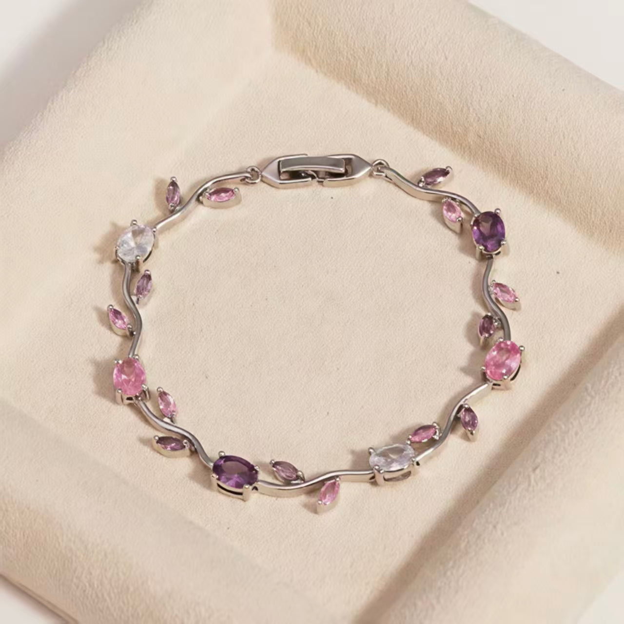 Lavender Vine Bracelet