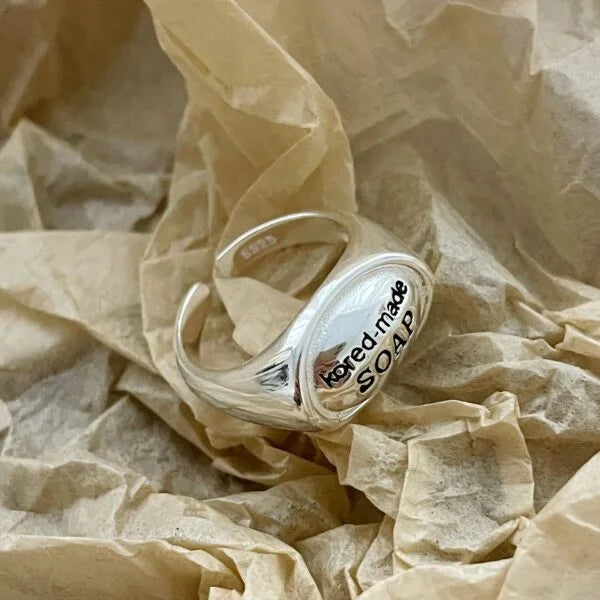 925 Sterling Silver Soap Ring