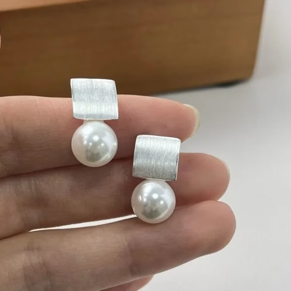 Aretes de perlas Musas