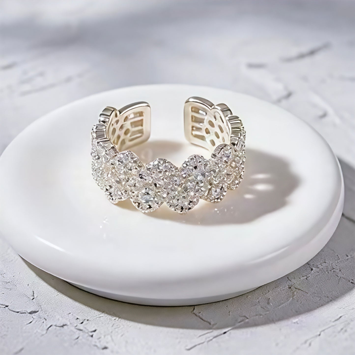 Frost Radiance Ring