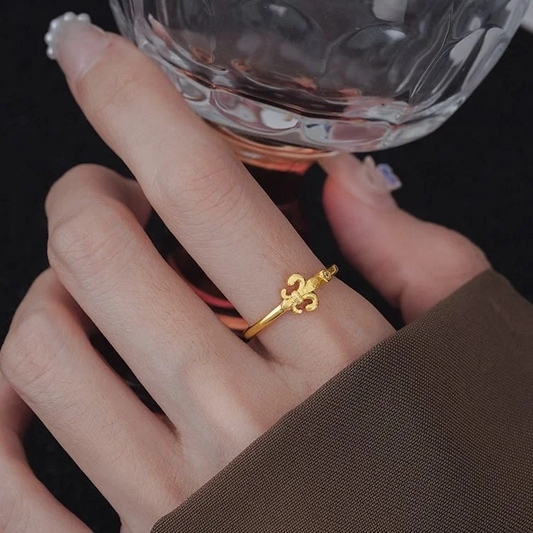 Anillo Sello Fleur