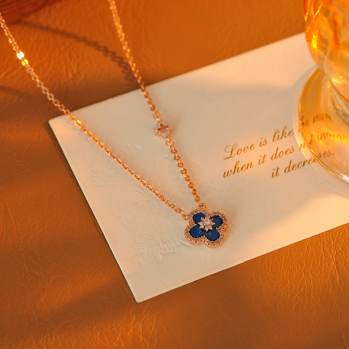 Fortune Clover Necklace