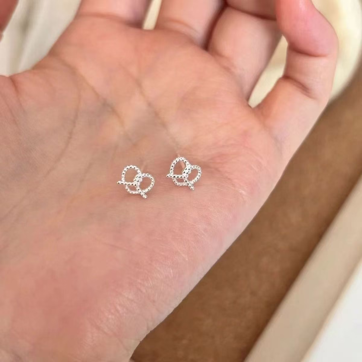 Boucles d'oreilles Twist Knot