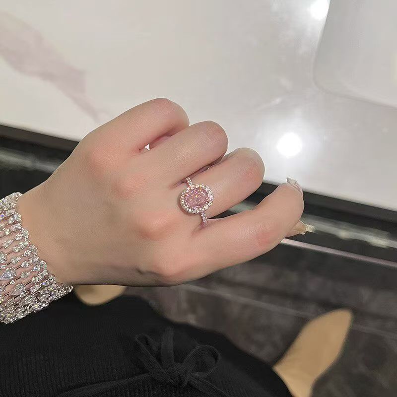 Pink Aurora Ring