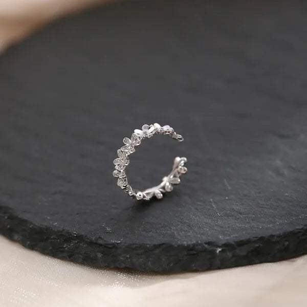 Fate-Weaving Floral Ring