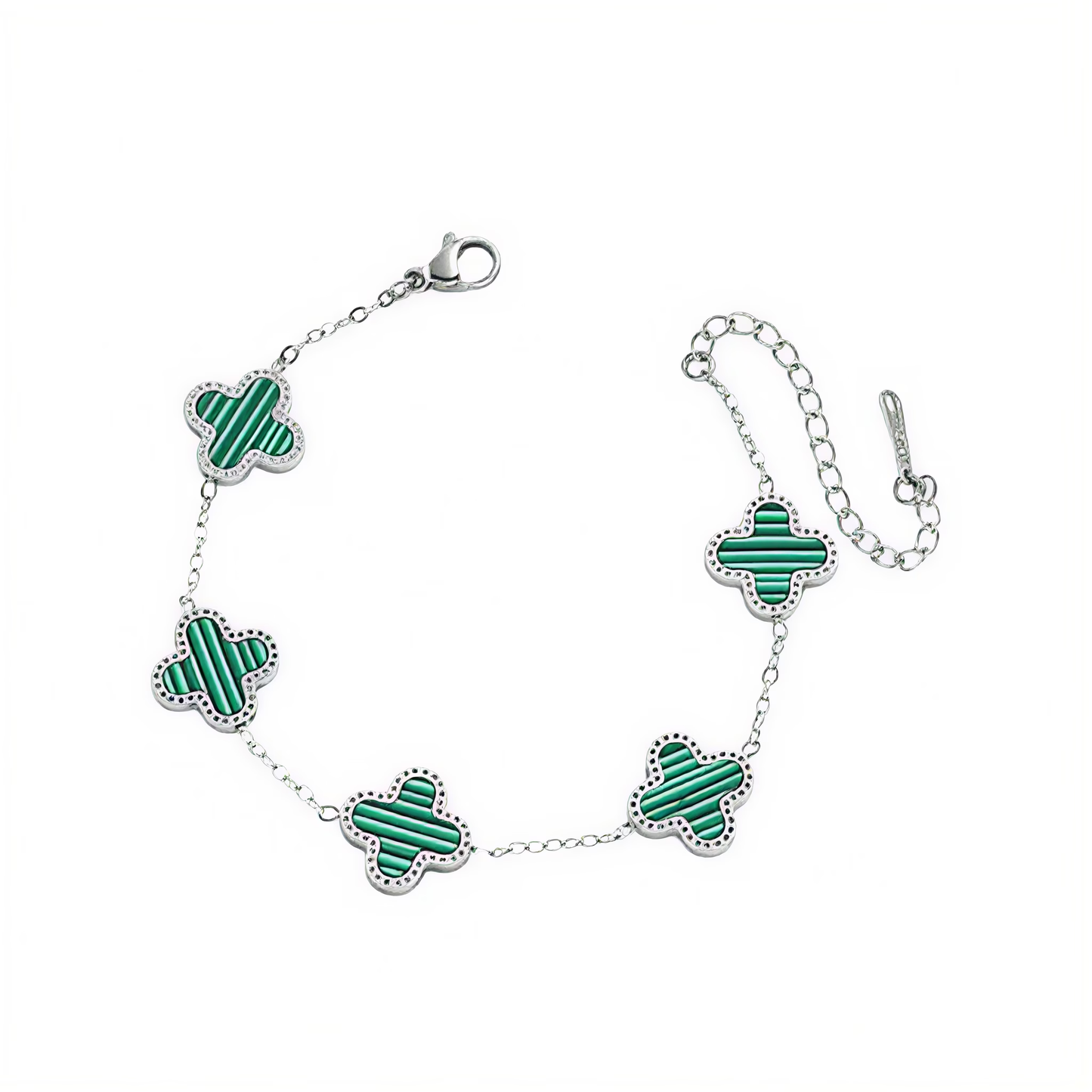 Four-Leaf Clover Lucky Bracelet