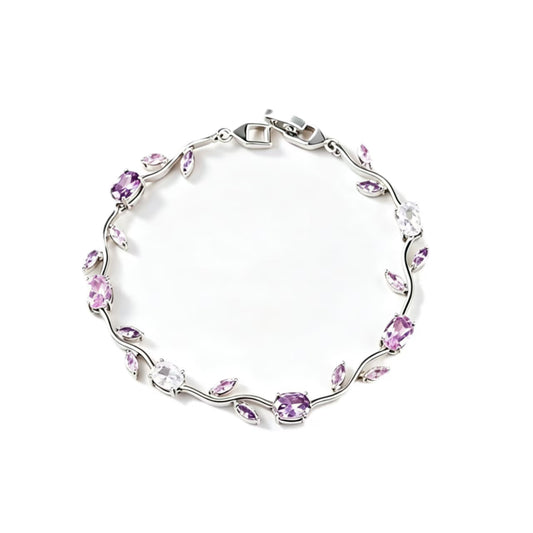 Lavender Vine Bracelet