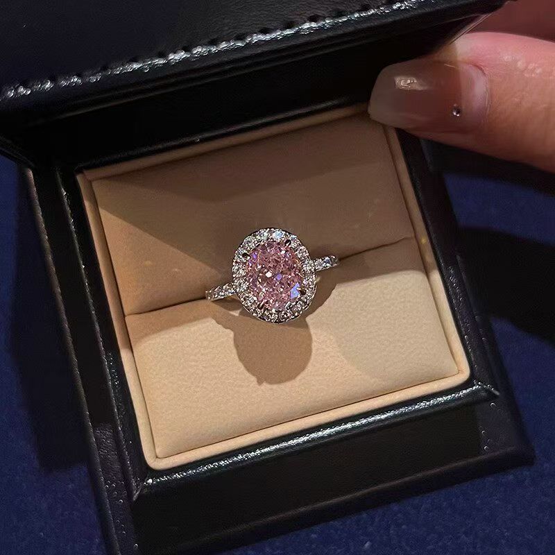 Pink Aurora Ring