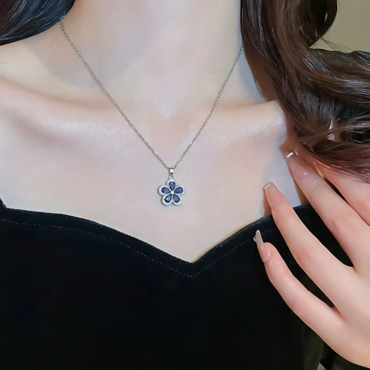 Sapphire Bloom Set
