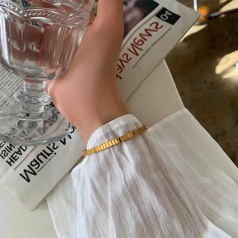 Modern Minimalist Striped Bracelet