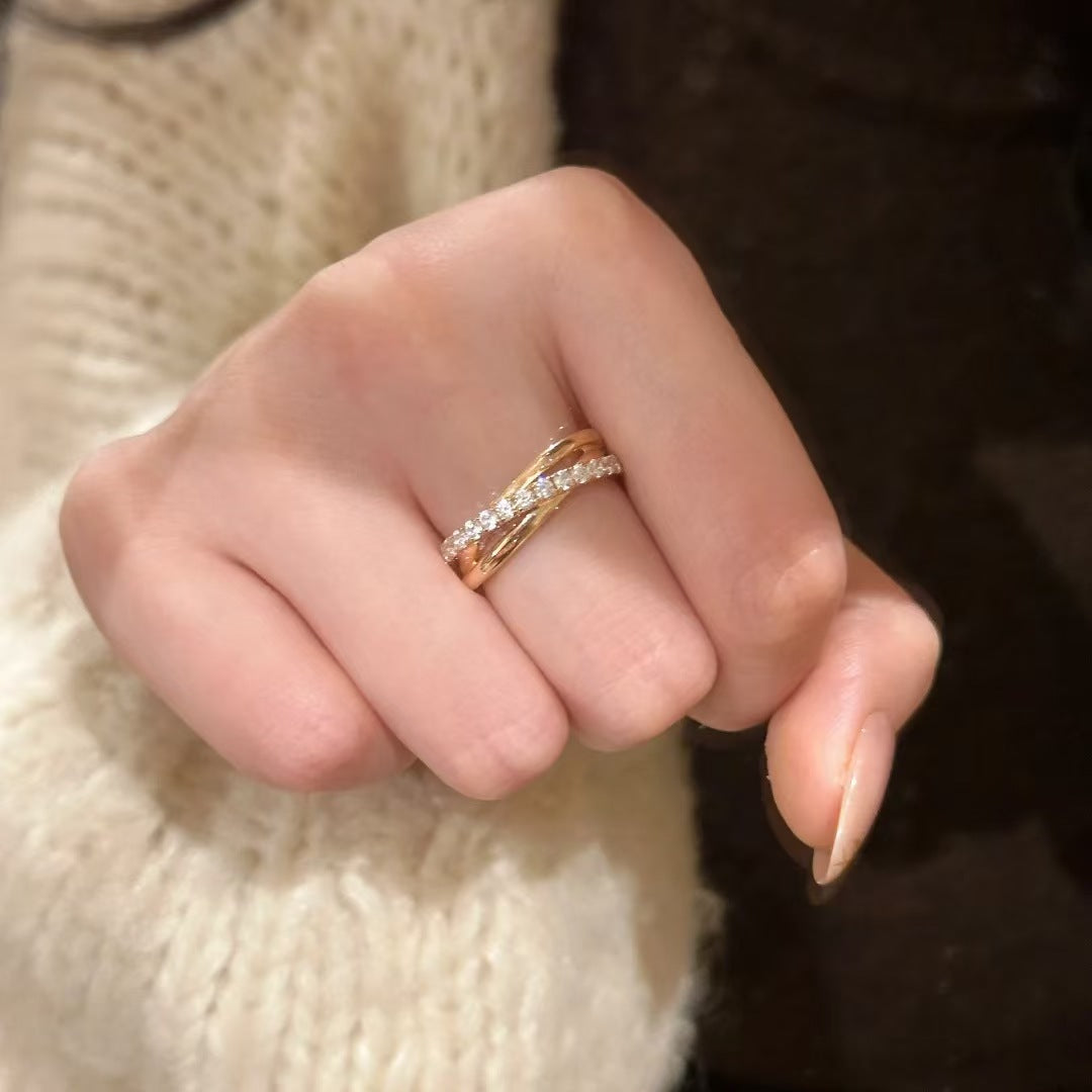 Aurora Twist Ring