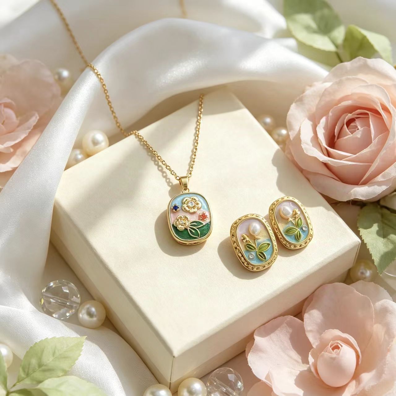 Enamel Garden Set