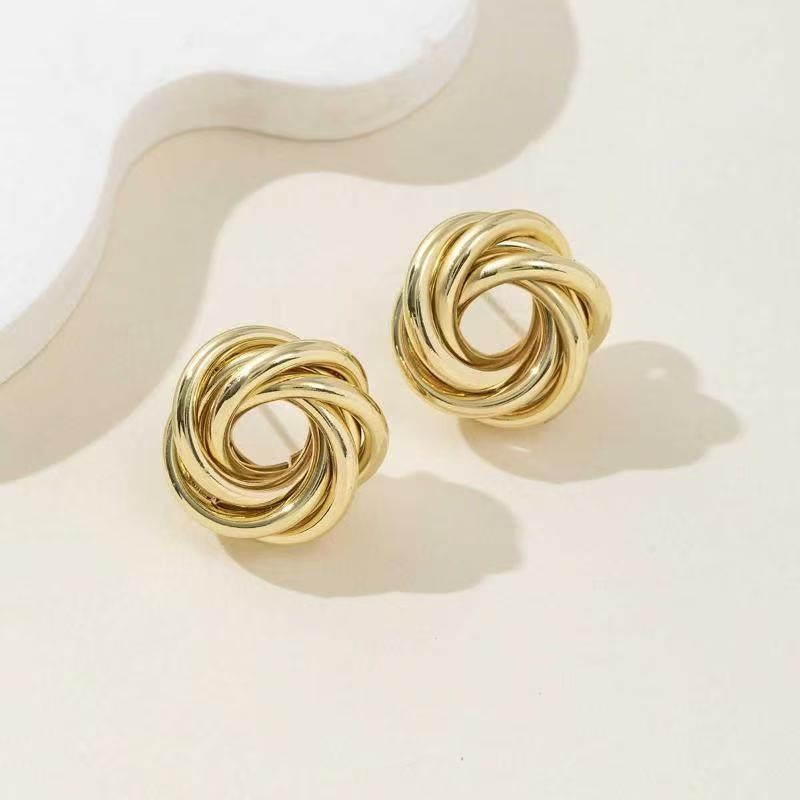 Knot Stud Earrings