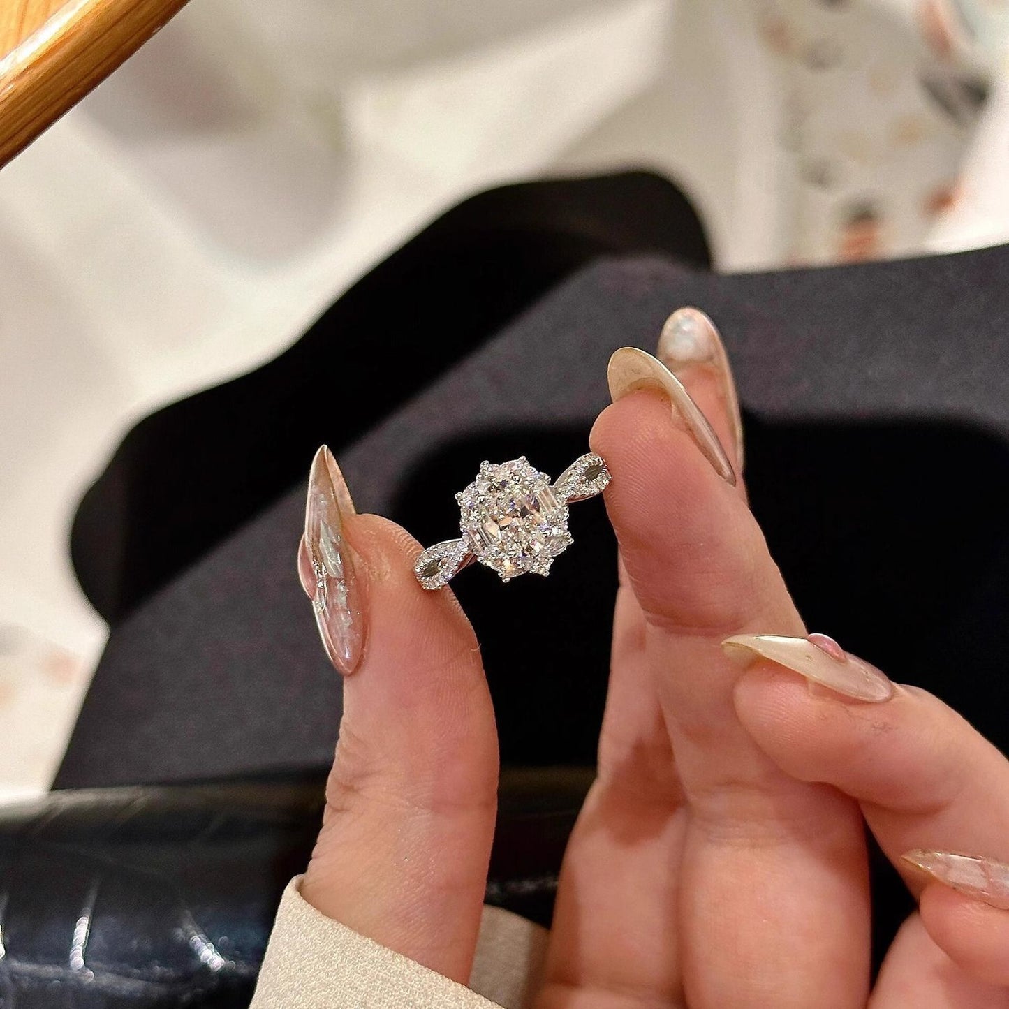 Aurora Crown Ring