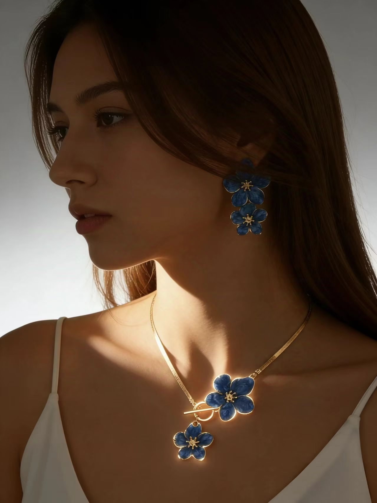 Collier Twin Bloom