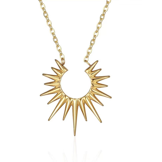 Collar Colgante Halo Radiante