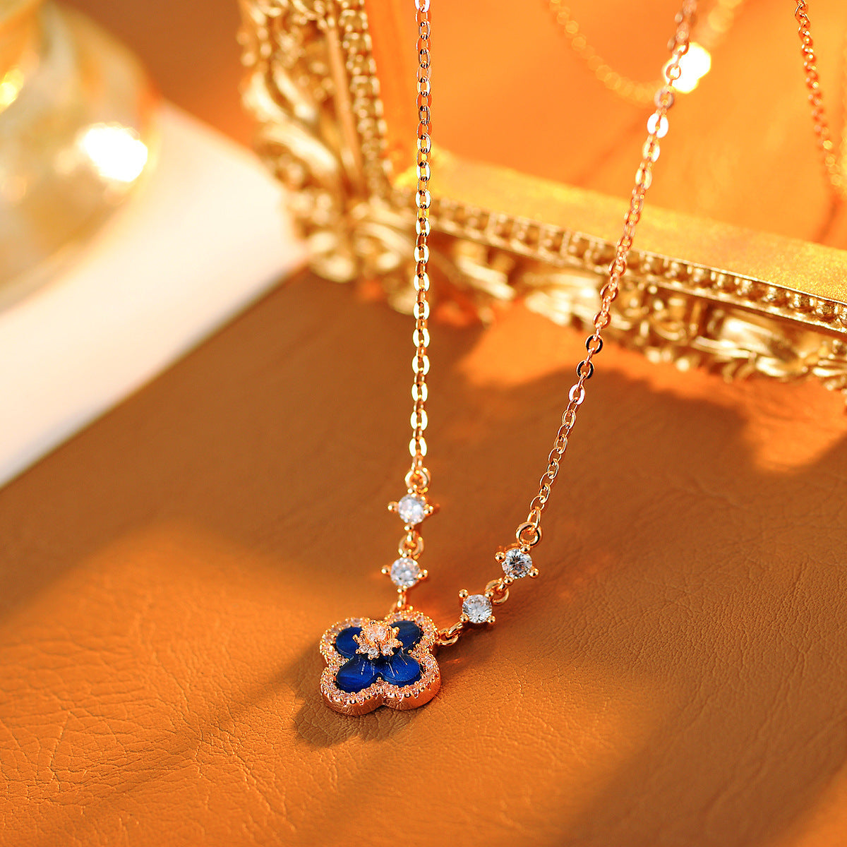 Fortune Clover Necklace
