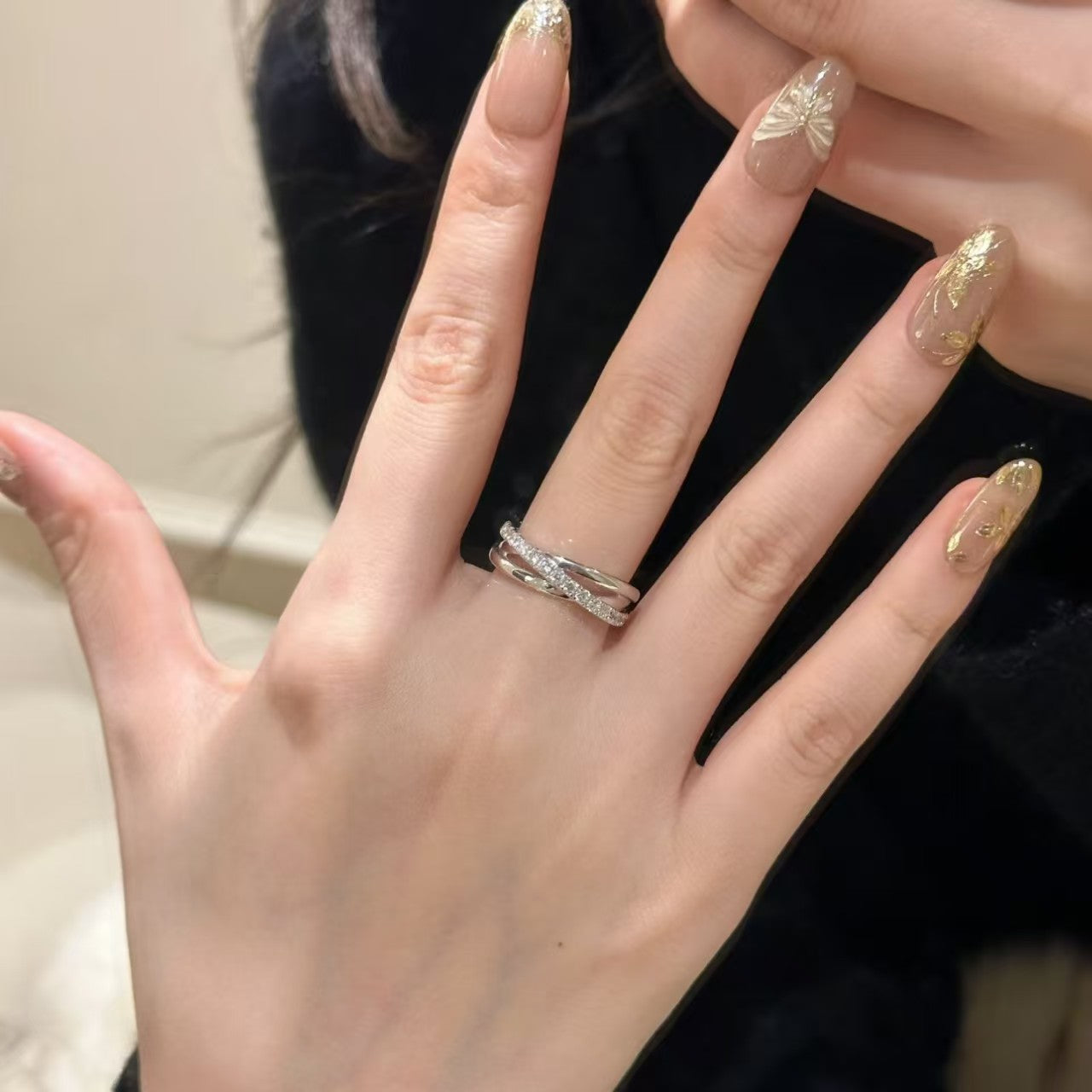 Aurora Twist Ring